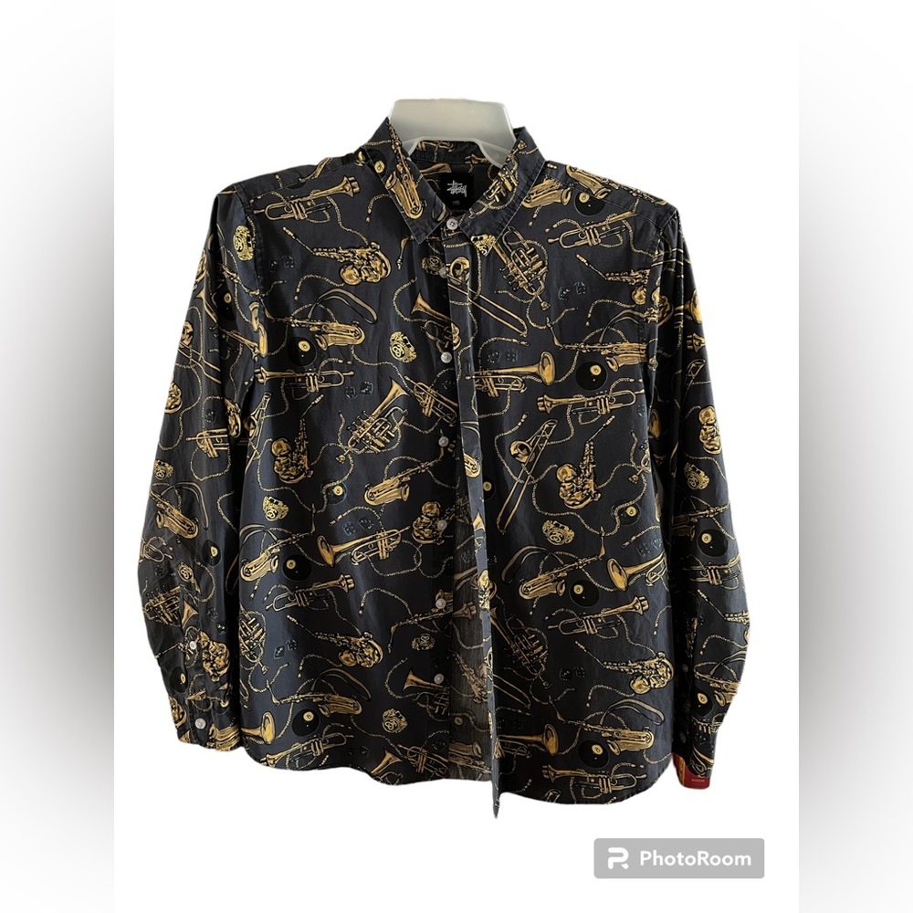 Stussy Navy Brass Shirt